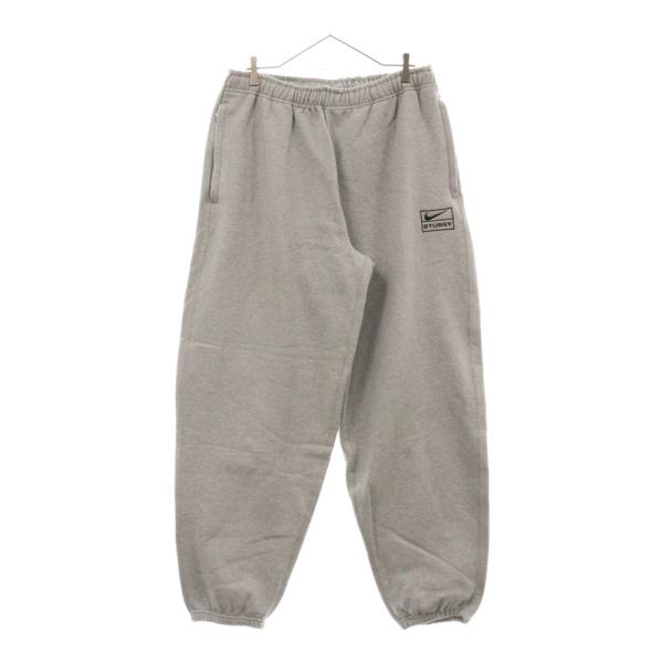 NIKE ナイキ ×STUSSY Fleece Pants ロゴ刺繍 スウェットパンツ NIKE ナイキ ×STUSSY Fleece Pants ロゴ刺繍 スウェットパンツ