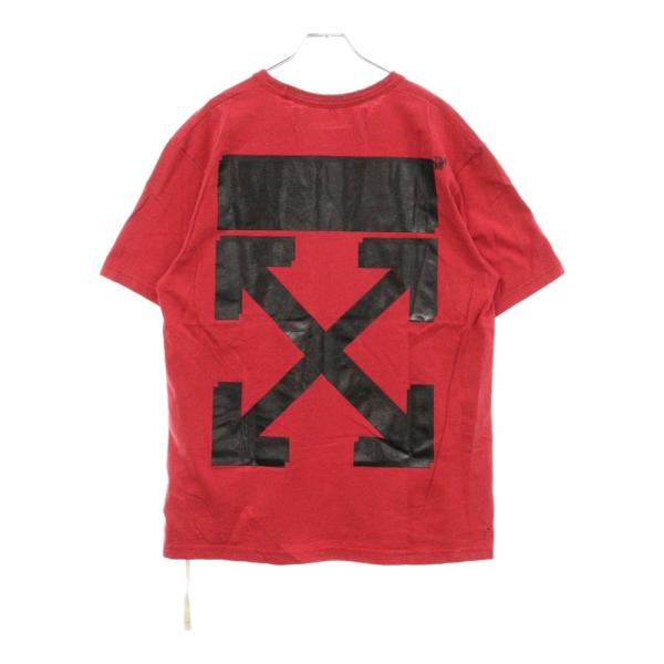 OFF-WHITE オフホワイト 18SS Champion T-Shirt チャンピオン ロゴ刺繍