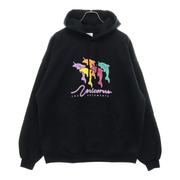 VETEMENTS（ヴェトモン） 22AW DOLPHIN-UNICORN HOODIE ドルフィン