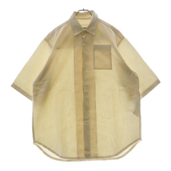 JIL SANDER カバーオール サファリシャツ 44 JIL SANDER カバーオール サファリシャツ 44 JIL SANDER カバーオール