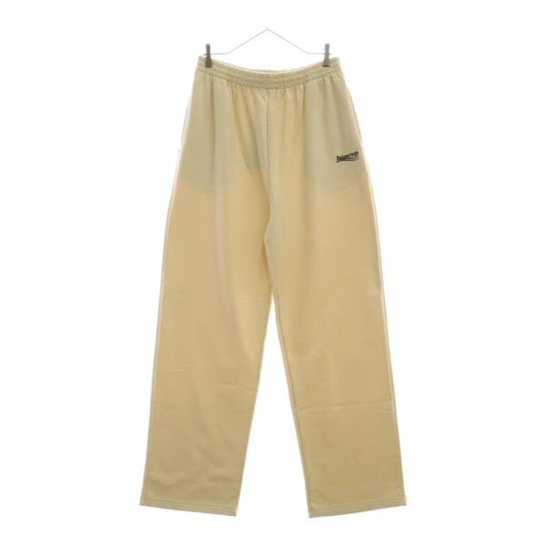 【中古】バレンシアガ BALENCIAGA タグ付き 21AW キャンペーンロゴプリント スウェット パンツ イージー 裏起毛 XXS shopbring_3025e160022