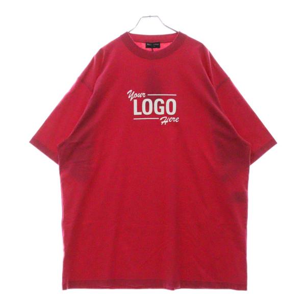 BALENCIAGA（バレンシアガ） 21SS Logo Here Flatground T-Shirt ロゴ
