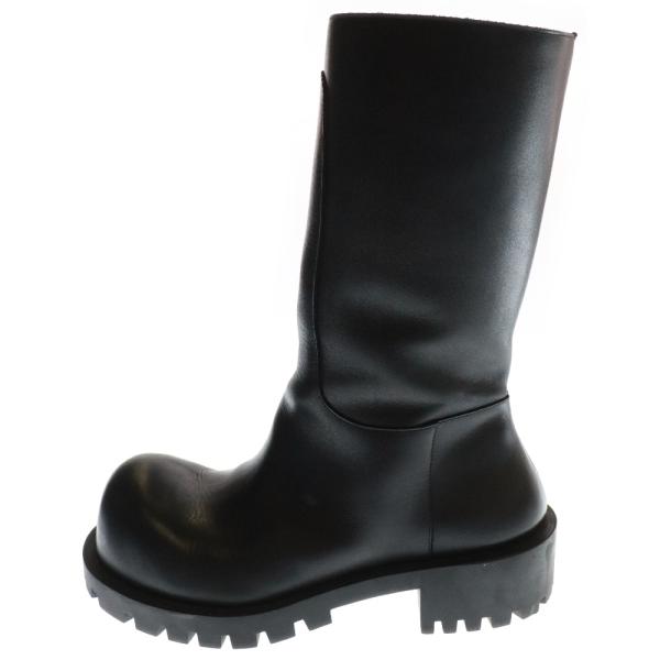（美品付属品全てあり）バレンシアガ　hummer boots 42 ブラック の メンズ Hummer レースアップ ブーティ | Balenciaga