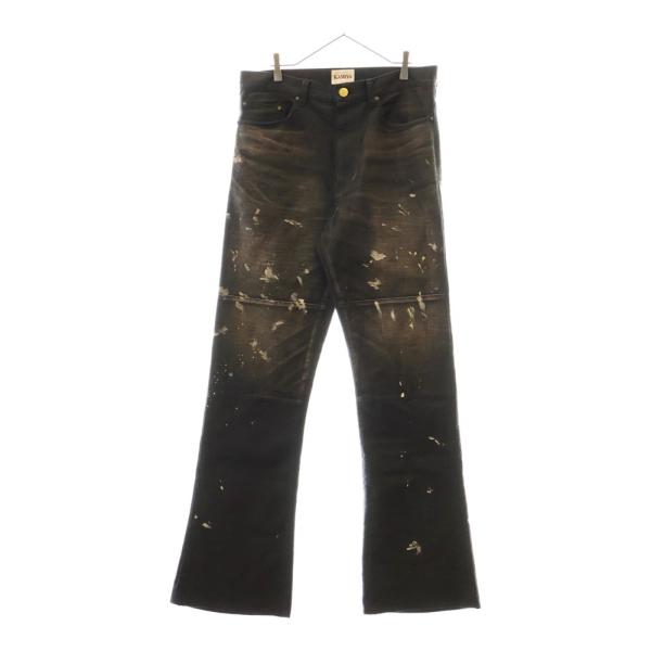 kamiya 25SS SERGE PAINT PANTS フレアペイントパンツ shopbring_3025e290049