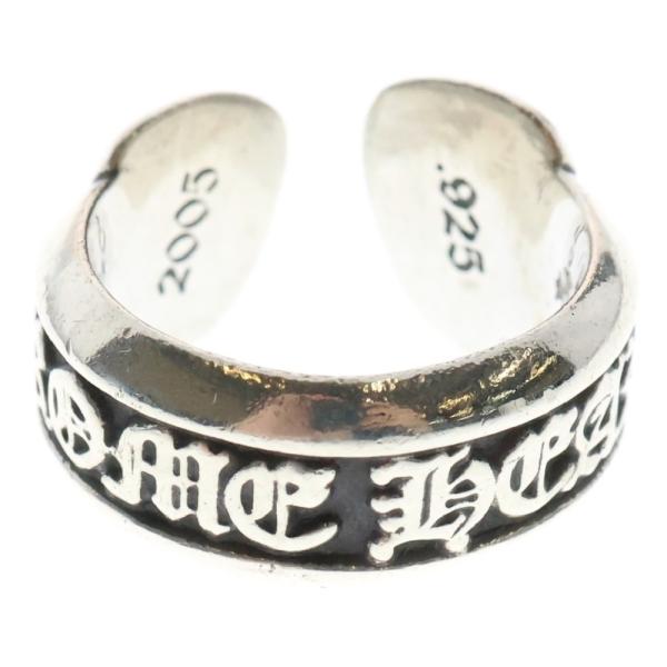 クロムハーツ　スクロールラベルリング　スモール　JP 4号 クロムハーツスクロールラベルリングスモール|クロムハーツ通販