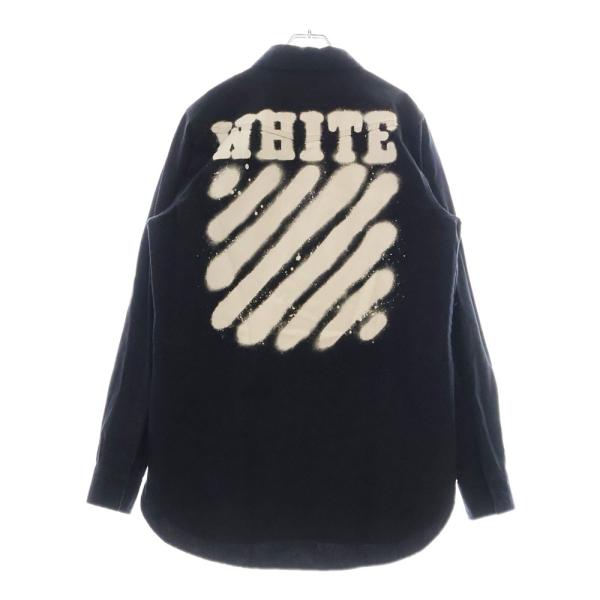 Off-White 17ss diag spray ロング　Tシャツ　Sサイズ OFF-WHITE オフホワイト 17SS Diag Spray Shirt スプレーロゴ