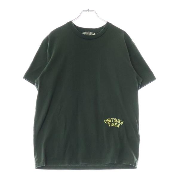 Onitsuka Tiger（オニツカタイガー） GRAPHIC TEE ロゴ刺繍半袖Tシャツ