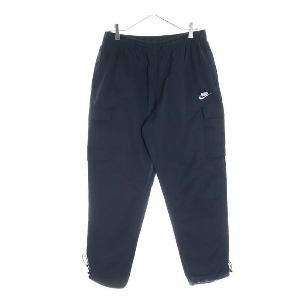 NIKE（ナイキ） Woven Cargo Pants ロゴ刺繍カーゴパンツ ネイビー