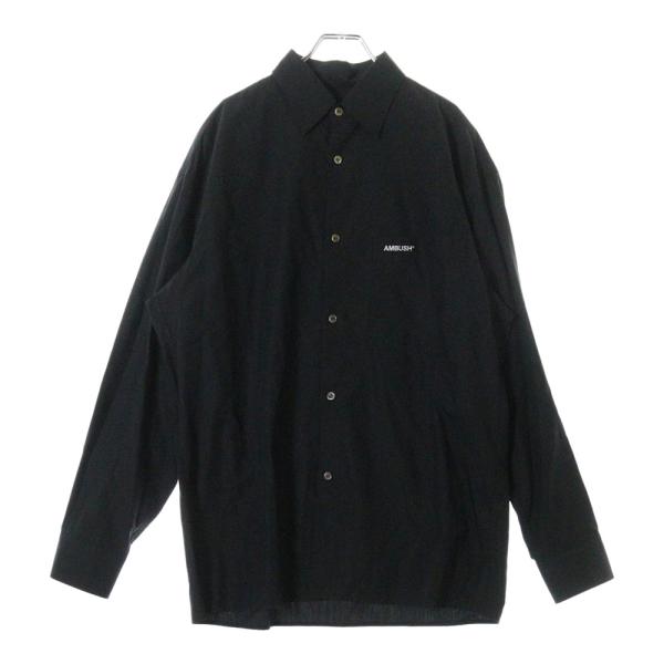 AMBUSH（アンブッシュ） Typewriter Shirt ロゴ刺繍 長袖シャツ