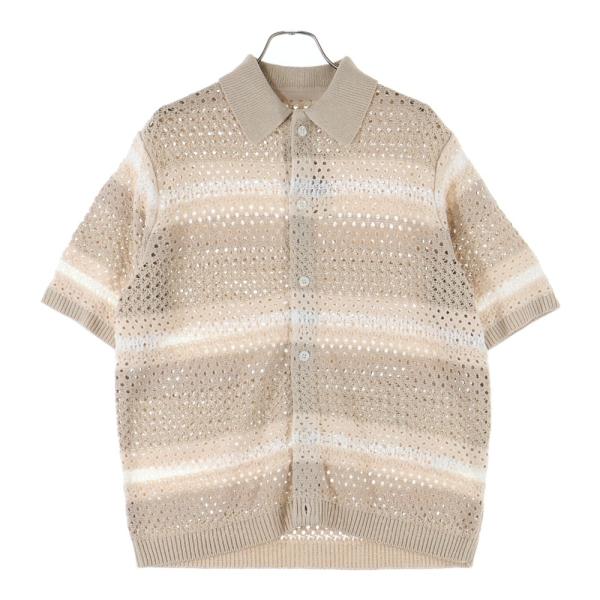 KITH（キス） 24SS Thompson Crochet Buttondown Kindling トンプソン