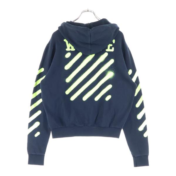 OFF-WHITE オフホワイト 16SS Zip Up Hoodie ジップアップスウェット