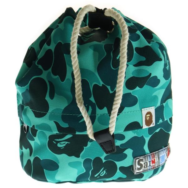 セントマイケル 24SS ×A BATHING APE AP ROPE SNAP BAG アベイシング