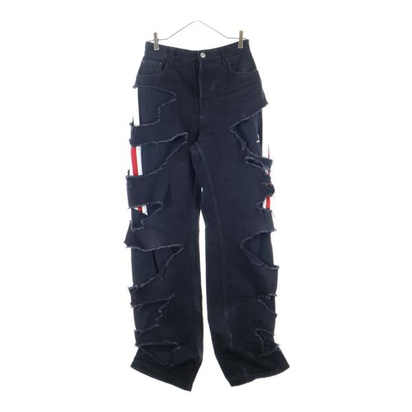 BALENCIAGA（バレンシアガ） 21AW Slashed Loose Fit Pants スラッシュ