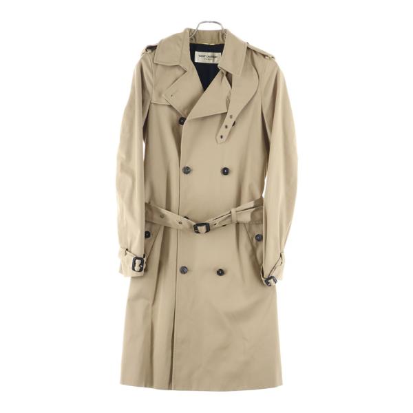 SAINT LAURENT PARIS サンローランパリ Belted Classic Trench Coat