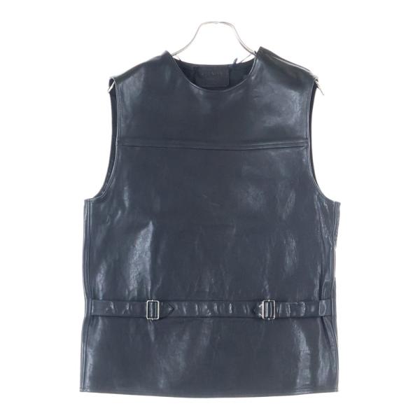 PRADA（プラダ） Pullover Leather Vest ベルテッドレザープルオーバー