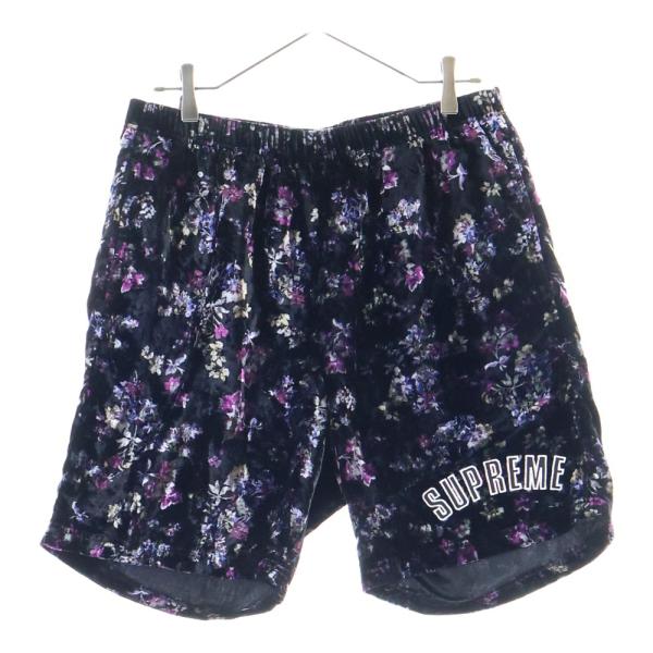 Supreme（シュプリーム） 19AW Floral Velour Shorts フローラル