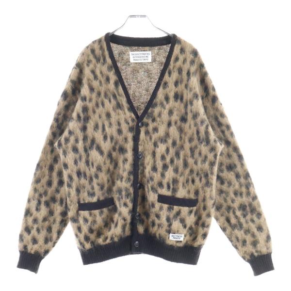 WACKO MARIA（ワコマリア） 23AW LEOPARD MOHAIR CARDIGAN レオパード