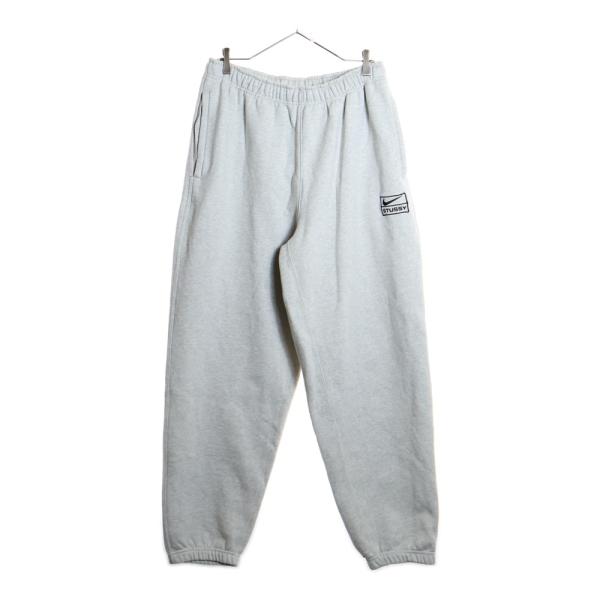 NIKE（ナイキ） ×STUSSY Fleece Pant ステューシー ロゴ刺繍