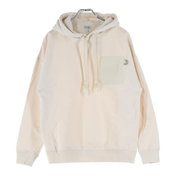 LOEWE（ロエベ） Anagram Patch Hoodie レザーアナグラムパッチ プル