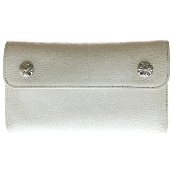 CHROME HEARTS（クロムハーツ） WAVE ウェーブ レザーウォレット 財布