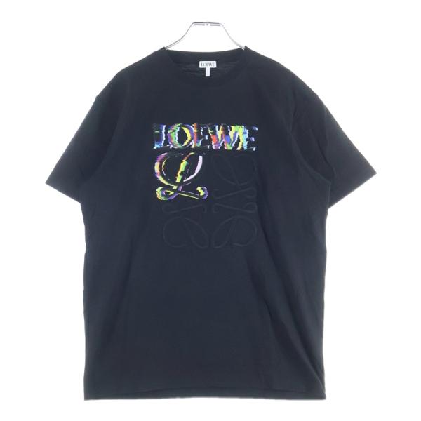 LOEWE（ロエベ） Anagram T-Shirt アナグラムロゴ刺繍 半袖Tシャツ