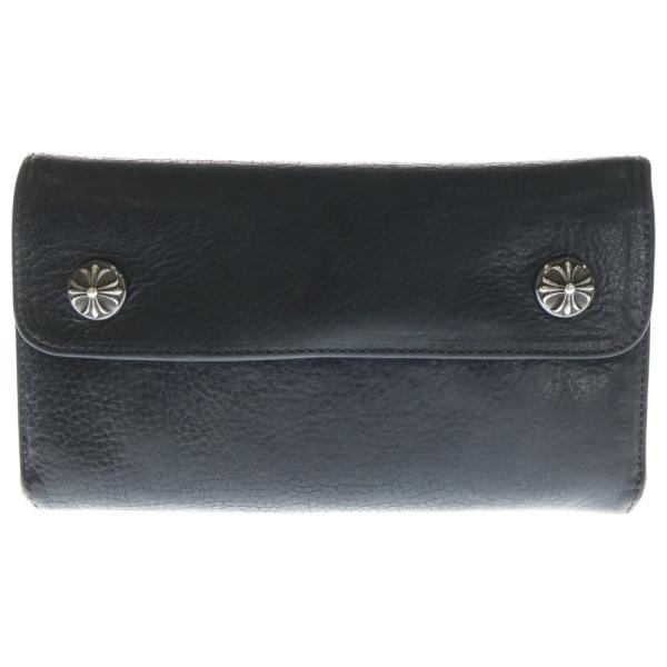 CHROME HEARTS（クロムハーツ） WAVE ウェーブ レザーウォレット 財布