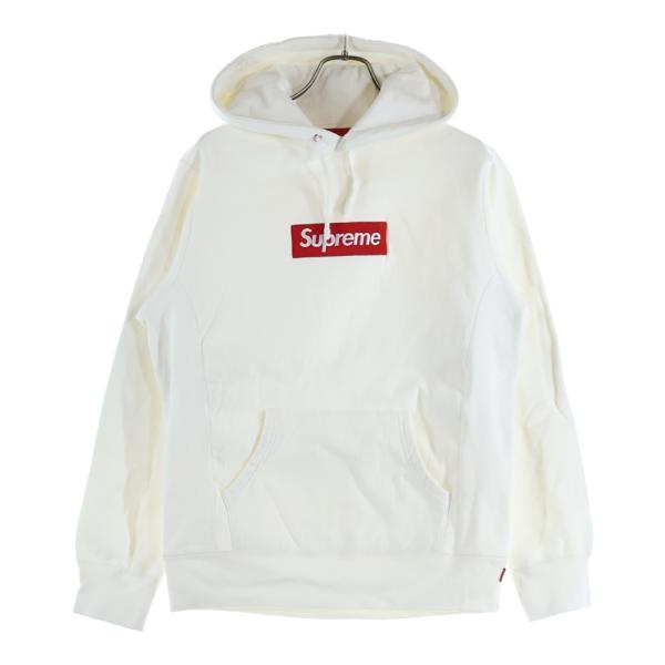 難アリ格安 Supremeシュプリーム 16AW オーバーオール M 白 Supreme（シュプリーム） 16AW Box Logo Hooded Sweatshirt ボックス