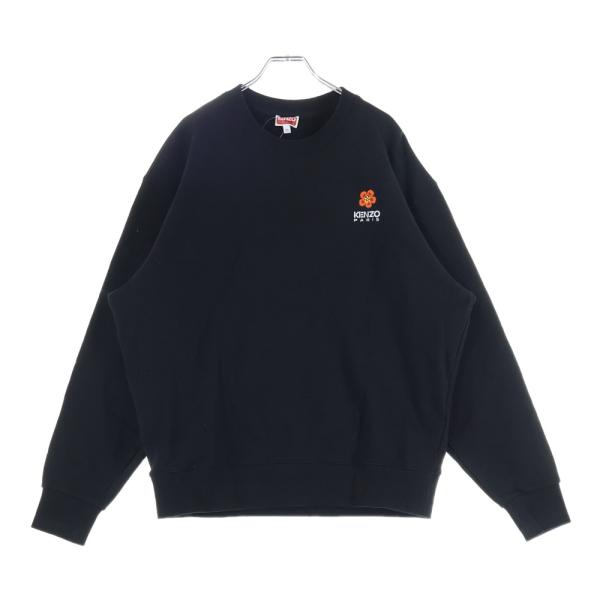 KENZO（ケンゾー） Flower Logo Sweatshirt ロゴ刺繍 クルーネック