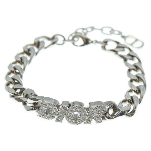 DIOR ディオール シグネチャー チェーンリンク ラインストーン