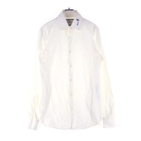 GUCCI（グッチ） Flower Cut Silk Shirt フラワーカット シルク 長袖