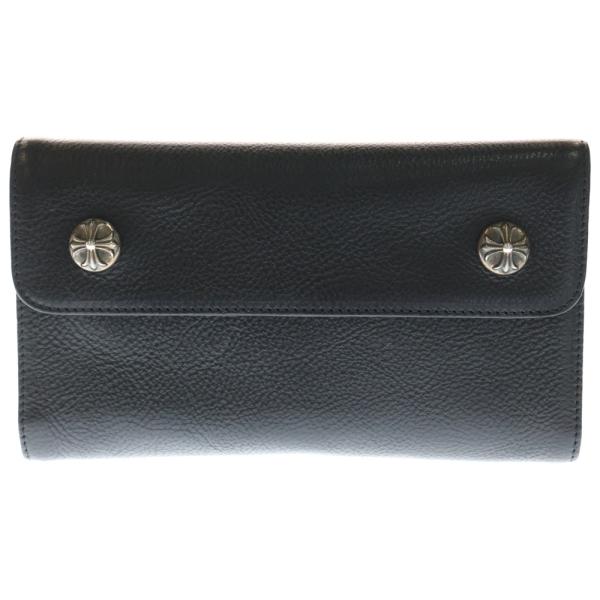 CHROME HEARTS（クロムハーツ） WAVE ウェーブ レザーウォレット 財布