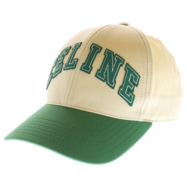 CELINE（セリーヌ） Logo College Cap カレッジ ロゴ刺繍 ベースボール