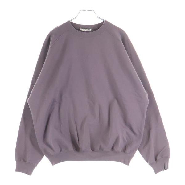 AURALEE（オーラリー） 21SS SUPER SOFT SWEAT BIG P/OA クルーネック