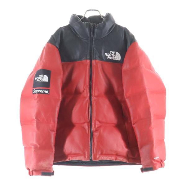 THE NORTH FACE（ザ ノースフェイス） ×supreme Leather Nuptse Jacket