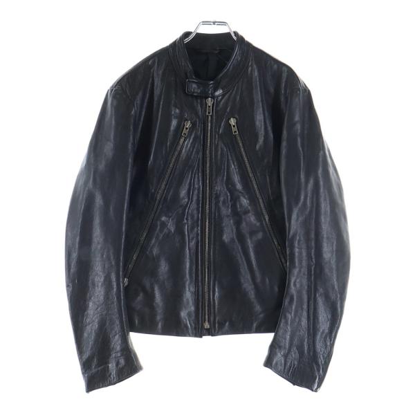 Margiela 10AW ここのえ 本人期 レザー ナイロン ライダース Maison Margiela（メゾンマルジェラ） ここのえ期 八の字 レザー
