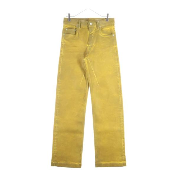 DRKSHDW ダークシャドウ GETH JEANS ゲスジーンズ コーティング加工 デニムパンツ イエロー DS02S2305-HSCF DRKSHDW（ダークシャドウ） GETH JEANS ゲスジーンズ コーティング加工