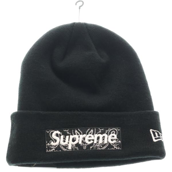 Supreme（シュプリーム） 19AW ×NEW ERA Bandana Box logo Beanie