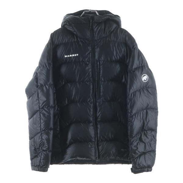 MAMMUT マムート フロントロゴデザイン マルチポケット ジップアップ ダウンジャケット ブラック 1013-02630 MAMMUT（マムート） フロントロゴデザイン マルチポケット ジップ