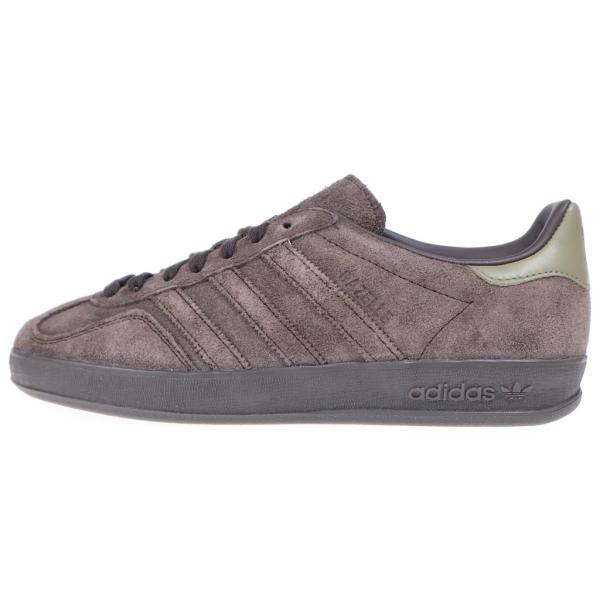 adidas アディダス GAZELLE INDOOR ガッツレー インドアー ローカットスニーカー ブラウン 8.5/26.5cm JQ8402