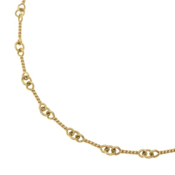 CHROME HEARTS（クロムハーツ） 22K NECKCHAIN T16 ツイストチェーン