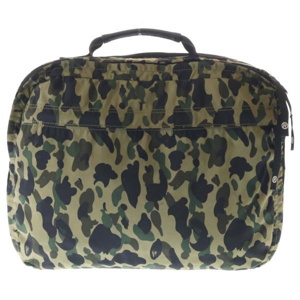 A BATHING APE ブルーカモ 非売品 ブリーフケース 未使用品ASUS A BATHING APE（アベイシングエイプ） 1st camo カモフラ総柄 ブリーフ