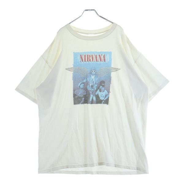 00s NIRVANA カートコバーン バンド Tシャツ ヴィンテージ グランジ VINTAGE ヴィンテージ 00s NIRVANA BLUE BAR TEE ニルヴァーナ カート