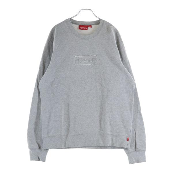 SUPREME カットアウトボックスロゴクルーネックスウェット Supreme（シュプリーム） 20SS Cutout Logo Crewneck カットアウト
