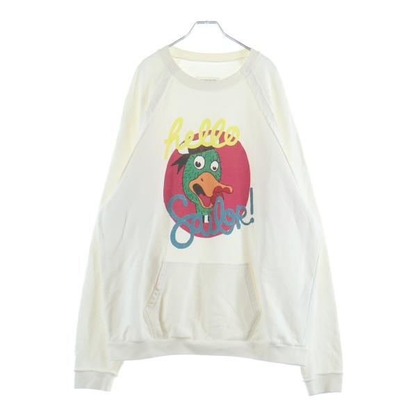 Maison Martin Margiela メゾンマルタンマルジェラ Hello Sailor Sweater ハローセイラーセーター ホワイト S30GU0083