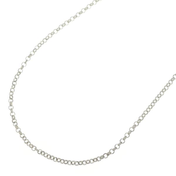 CHROME HEARTS クロムハーツ NECKCHAIN R18 ロールチェーンネックレス 18inch シルバー BCA083 CHROME HEARTS（クロムハーツ） NECKCHAIN R18 ロールチェーン