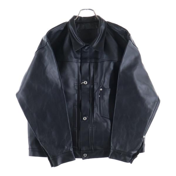 FINDERS KEEPERS ファインダーズキーパーズ 26SS TYPE ONE1942 T-BACK タイプワン ティーバック レザージャケット ブラック 2521109