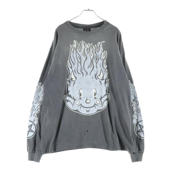 SAINT MICHAEL セントマイケル FIRE BABY LS TEE ファイアー ベイビー