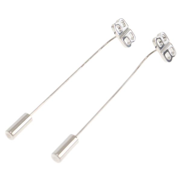 BALENCIAGA（バレンシアガ） BB Pin Earrings BBロゴ ピン ピアス