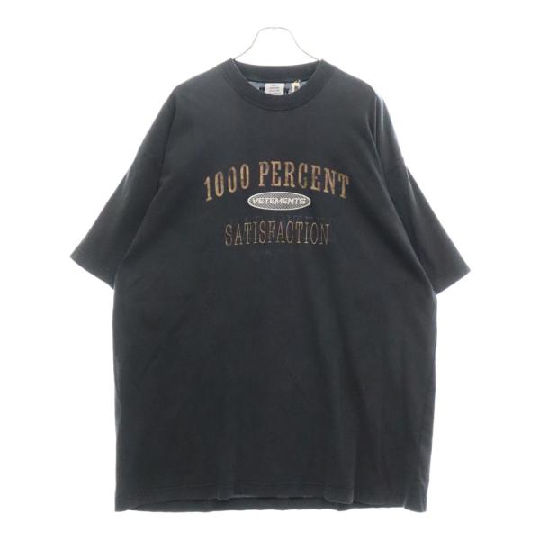 VETEMENTS ヴェトモン 24SS 1000 PERCENT T-SHIRT フロント