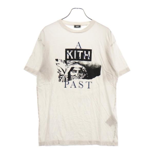 KITH キス A NEW PAST TEE フロントプリント半袖Tシャツ ホワイト  